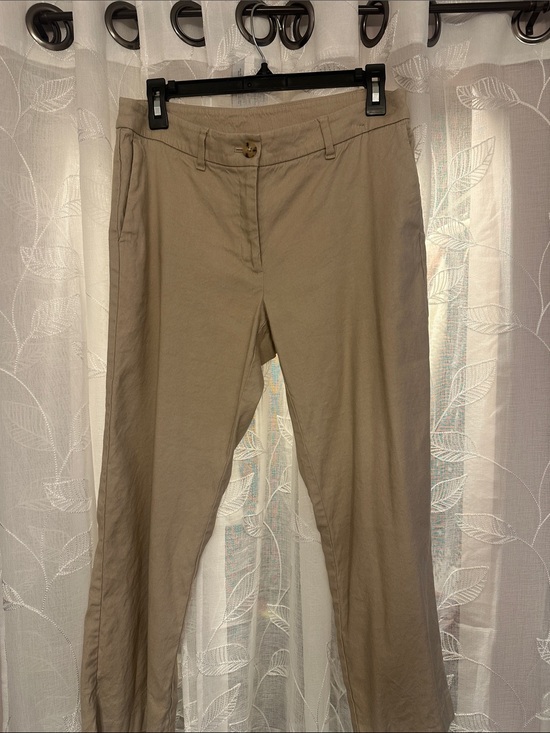 J. Jill Pants - J. Jill Ankle Cropped Pants in Khaki Beige